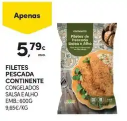 Continente Filetes pescada continente congelados promoção