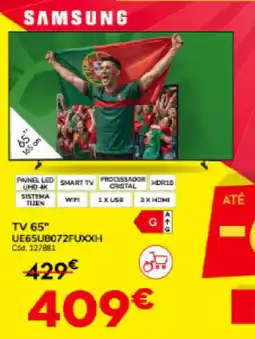 Conforama TV 65" UE65U8072FUXXH promoção