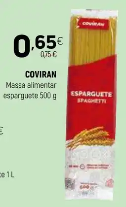 Coviran COVIRAN Massa alimentar esparguete promoção