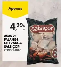 Continente Asas 2º falange de frango salsicor congeladas promoção