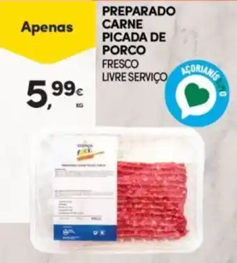 Continente Preparado carne picada de porco promoção