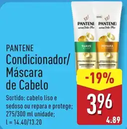 ALDI PANTENE Condicionador/ Máscara de Cabelo promoção