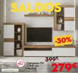 Conforama Compacto TV 279,9 cm. MELIDES promoção
