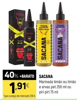 Coviran SACANA Marinada limão ou limão e ervas pet promoção