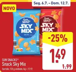 ALDI SUN SNACKS Snack Sky Mix promoção