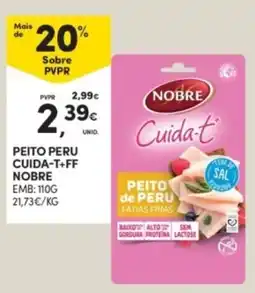 Continente Peito peru cuida-t+ff nobre promoção