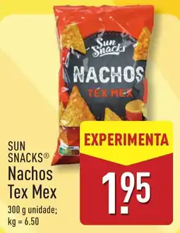 ALDI SUN SNACKS Nachos Tex Mex promoção