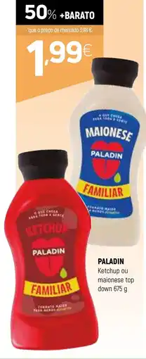 Coviran PALADIN Ketchup ou maionese top down promoção