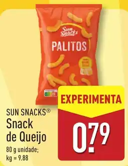 ALDI SUN SNACKS Snack de Queijo promoção