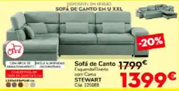 Conforama Sofá de Canto promoção