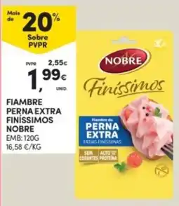 Continente Fiambre perna extra finíssimos nobre promoção