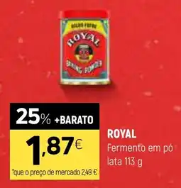 Coviran ROYAL Fermento em pó lata promoção