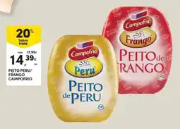 Continente Peito peru/ frango campofrio promoção