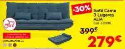 Conforama Sofá Cama 3 Lugares ALIA promoção