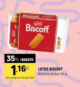 Coviran LOTUS BISCOFF Bolacha pocket promoção