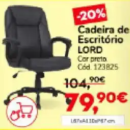 Conforama Cadeira de Escritório LORD promoção