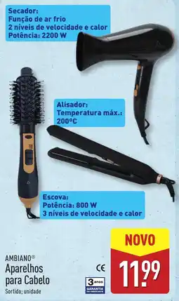 ALDI AMBIANO Aparelhos para Cabelo promoção
