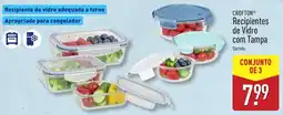 ALDI CROFTON Recipientes de Vidro com Tampa promoção