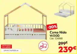 Conforama Cama Nido WOOD promoção