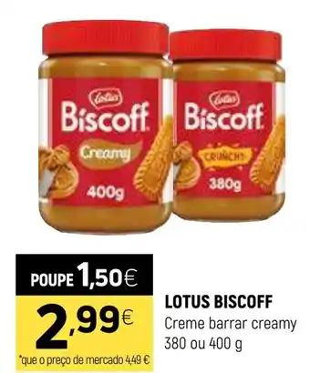 Coviran LOTUS BISCOFF Creme barrar creamy promoção
