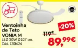 Conforama Ventoinha de Teto VONIA M promoção