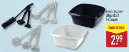 ALDI HOME CREATION Alguidar/ Escovas promoção