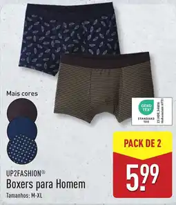 ALDI UP2FASHION Boxers para Homem promoção