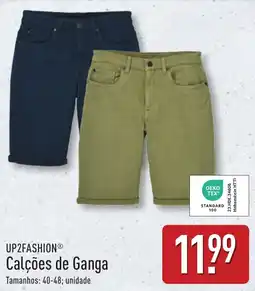 ALDI UP2FASHION Calções de Ganga promoção