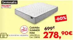Conforama Colchão SUMMER MAX promoção