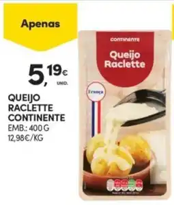 Continente Queijo raclette continente promoção