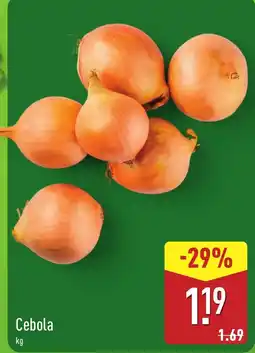 ALDI Cebola promoção