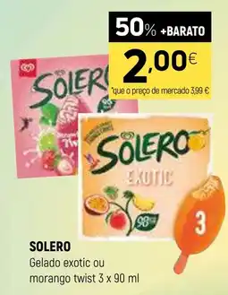 Coviran SOLERO Gelado exotic ou morango twist promoção