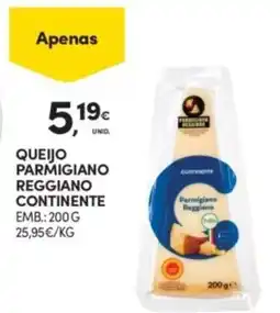 Continente Queijo parmigiano reggiano continente promoção