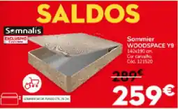 Conforama Sommier WOODSPACE Y9 promoção