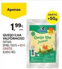 Continente Queijo ilha valformoso fatias promoção