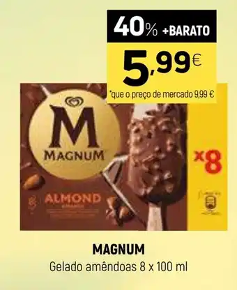 Coviran MAGNUM Gelado amêndoas promoção