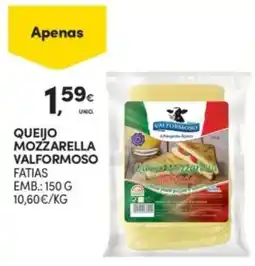 Continente Queijo mozzarella valformoso promoção
