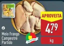 ALDI Meio Frango Campestre Partido promoção