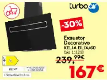 Exaustor Decorativo KELIA BL/A/60