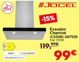 Conforama Exaustor Chaminé JCEID60-007520 promoção