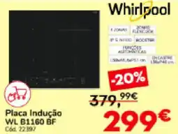 Conforama Placa Indução WL B1160 BF promoção