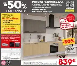 Conforama Cozinha BOREAL* Natural promoção