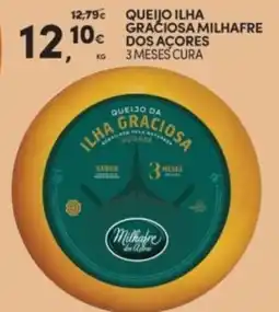 Continente Queijo ilha graciosa milhafre dos açores 3 meses cura promoção