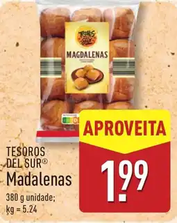 ALDI TESOROS DEL SUR Madalenas promoção