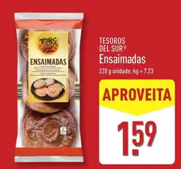 ALDI TESOROS DEL SUR Ensaimadas promoção