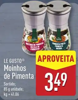 ALDI LE GUSTO Moinhos de Pimenta promoção