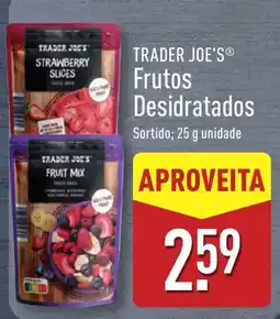 ALDI TRADER JOE'S Frutos Desidratados promoção