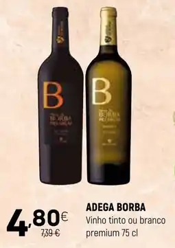 Coviran ADEGA BORBA Vinho tinto ou branco premium promoção