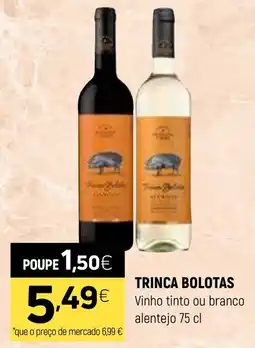 Coviran TRINCA BOLOTAS Vinho tinto ou branco alentejo promoção