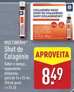 ALDI MULTINORM Shot de Colagénio promoção